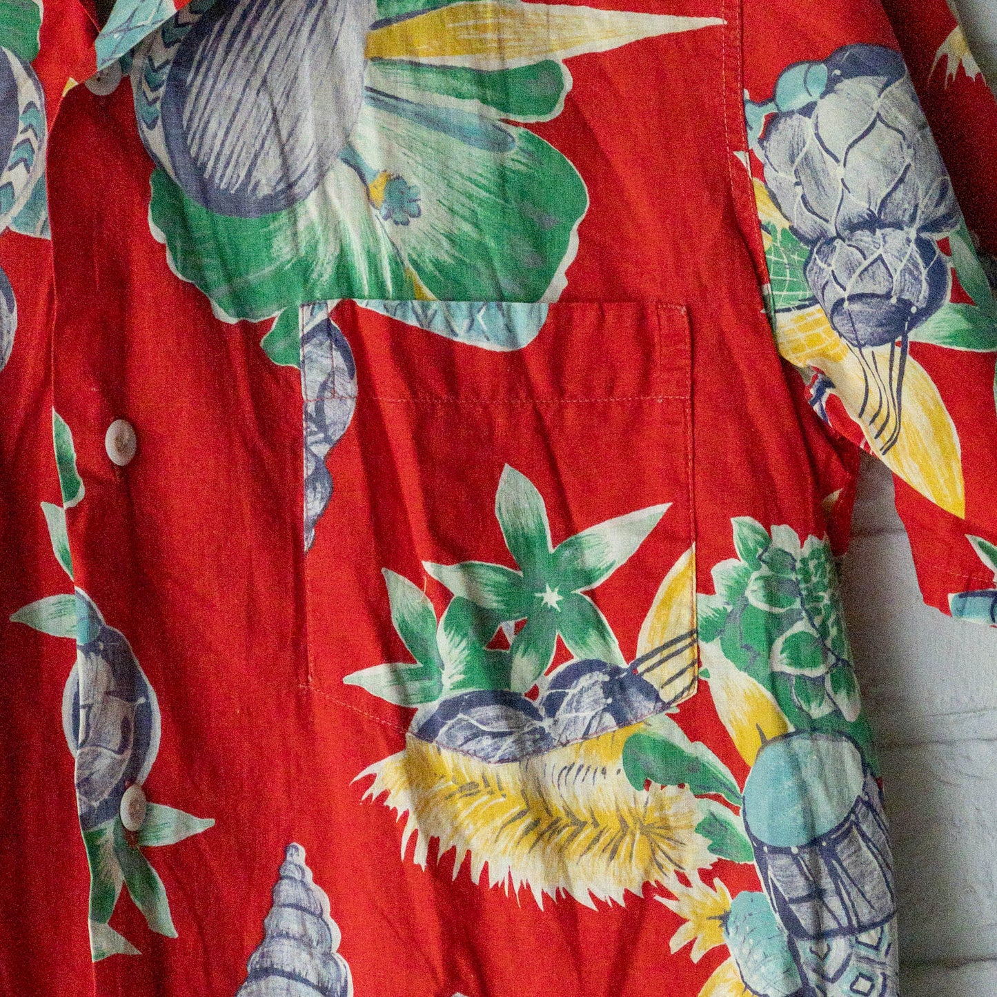 BLAND SPORTSWEAR HAWAIIAN SHORT SLEEVE SHIRTS 50'S VINTAGE