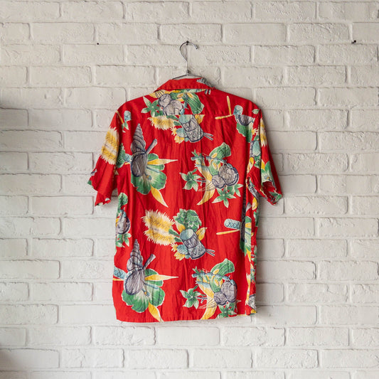 BLAND SPORTSWEAR HAWAIIAN SHORT SLEEVE SHIRTS 50'S VINTAGE