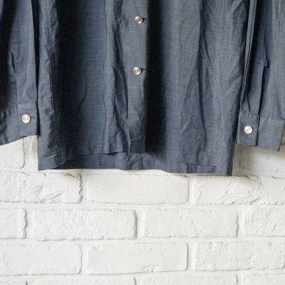 ARROW PIN CHECK JACQUARD PETTERN LONG SLEEVE SHIRTS 60'S VINTAGE