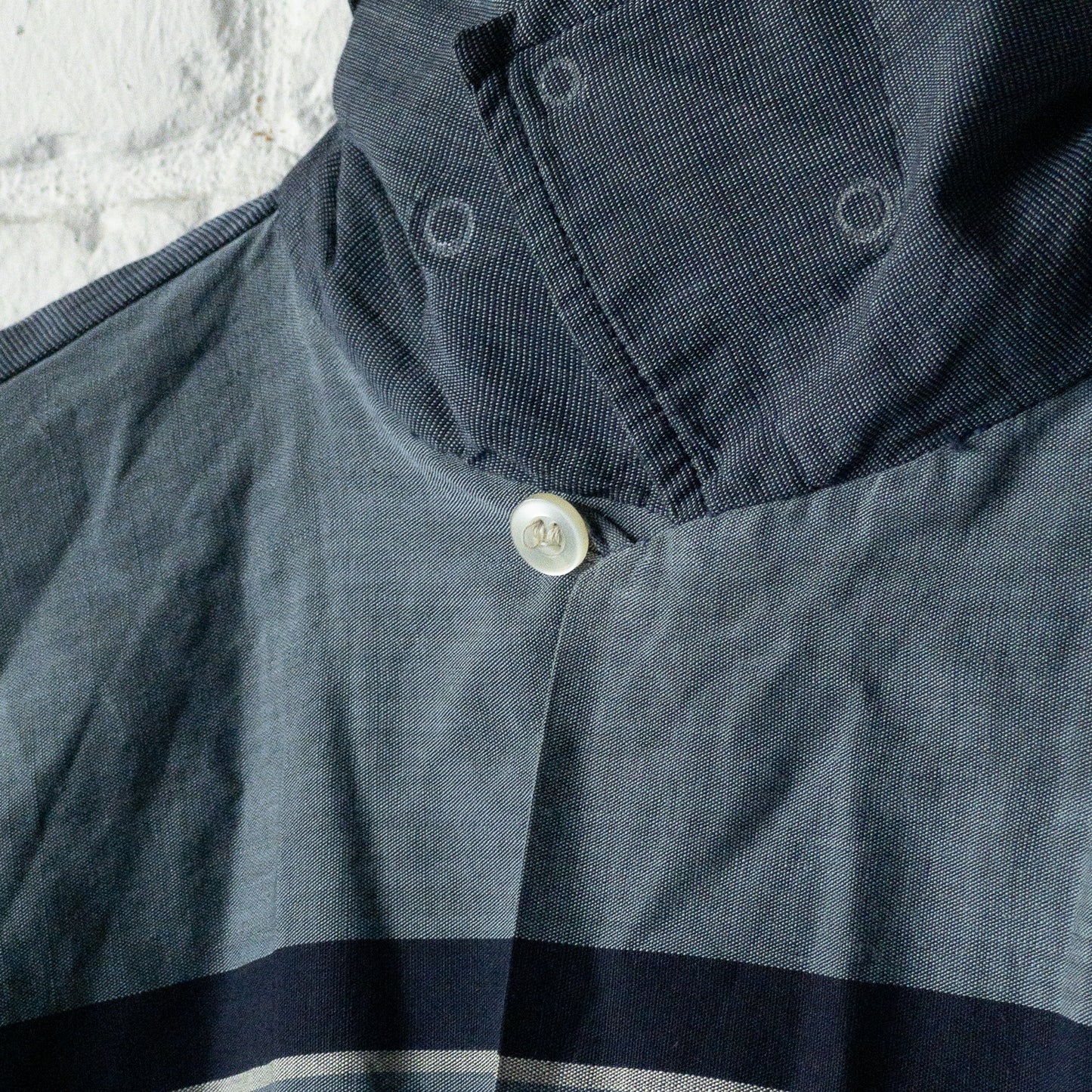 ARROW PIN CHECK JACQUARD PETTERN LONG SLEEVE SHIRTS 60'S VINTAGE