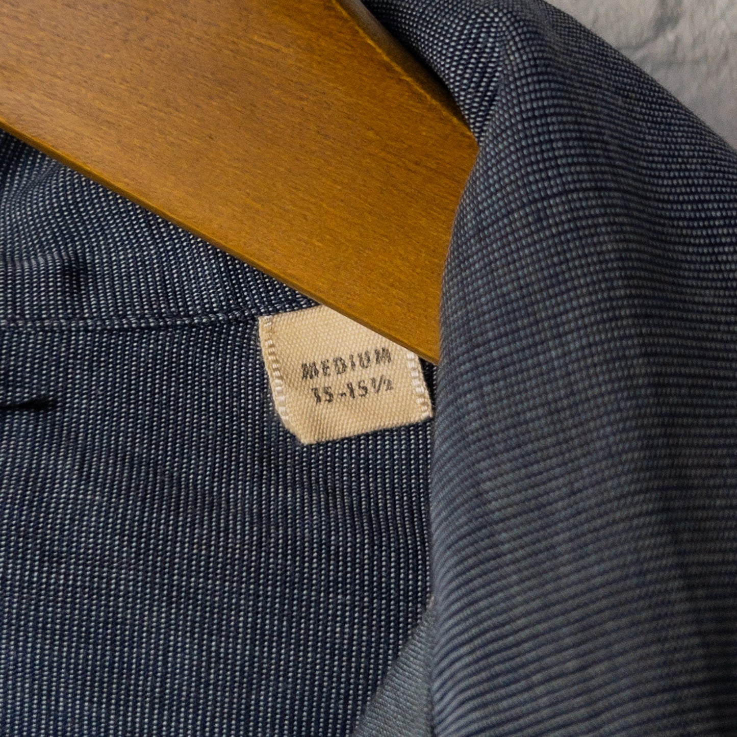 ARROW PIN CHECK JACQUARD PETTERN LONG SLEEVE SHIRTS 60'S VINTAGE
