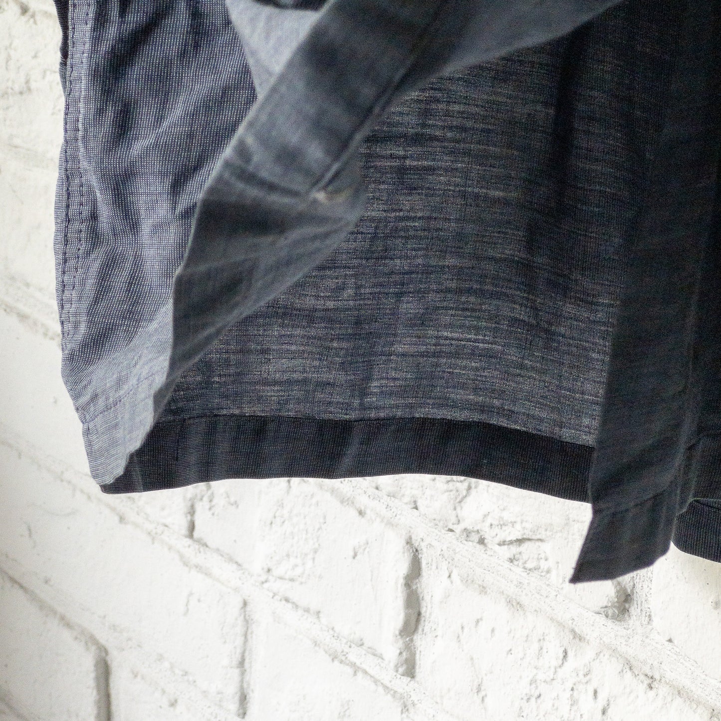 ARROW PIN CHECK JACQUARD PETTERN LONG SLEEVE SHIRTS 60'S VINTAGE