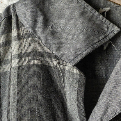BLUMINGDALE'S BLACK CHECK SHIRTS 60'S VINTAGE