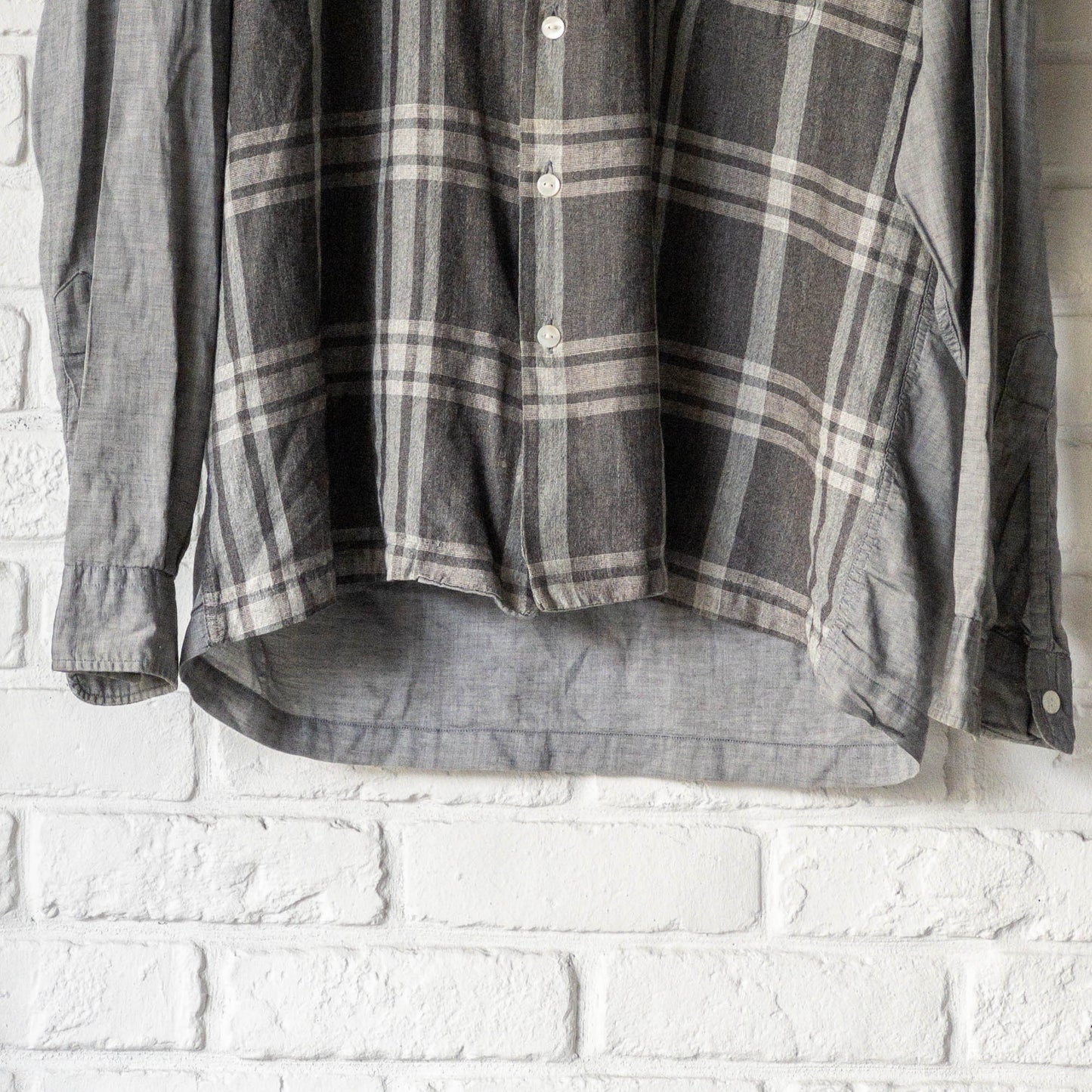 BLUMINGDALE'S BLACK CHECK SHIRTS 60'S VINTAGE