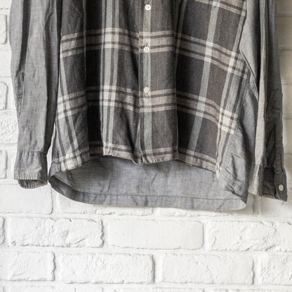 BLUMINGDALE'S BLACK CHECK SHIRTS 60'S VINTAGE