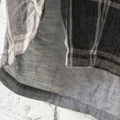 BLUMINGDALE'S BLACK CHECK SHIRTS 60'S VINTAGE