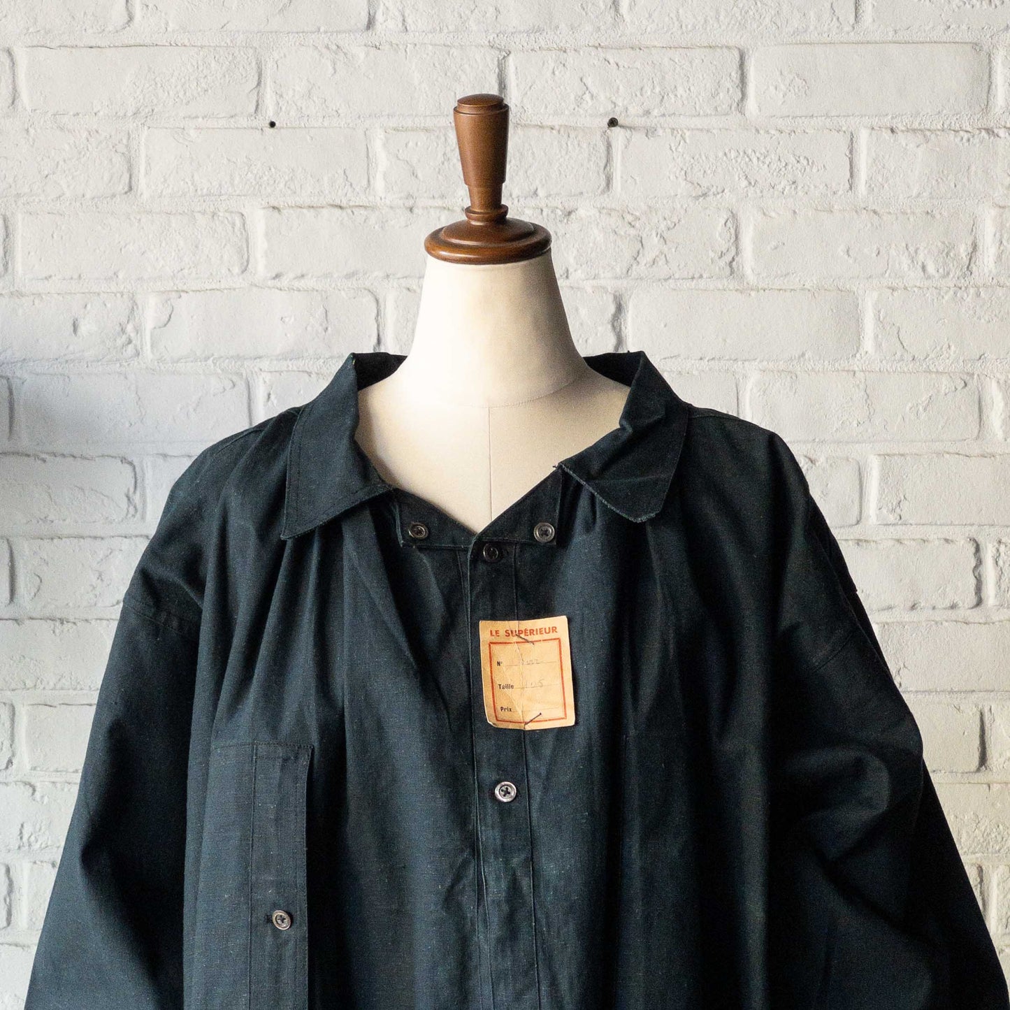 FRENCH SHEPERD'S LINEN SMOCK 1900'S DEAD STOCK