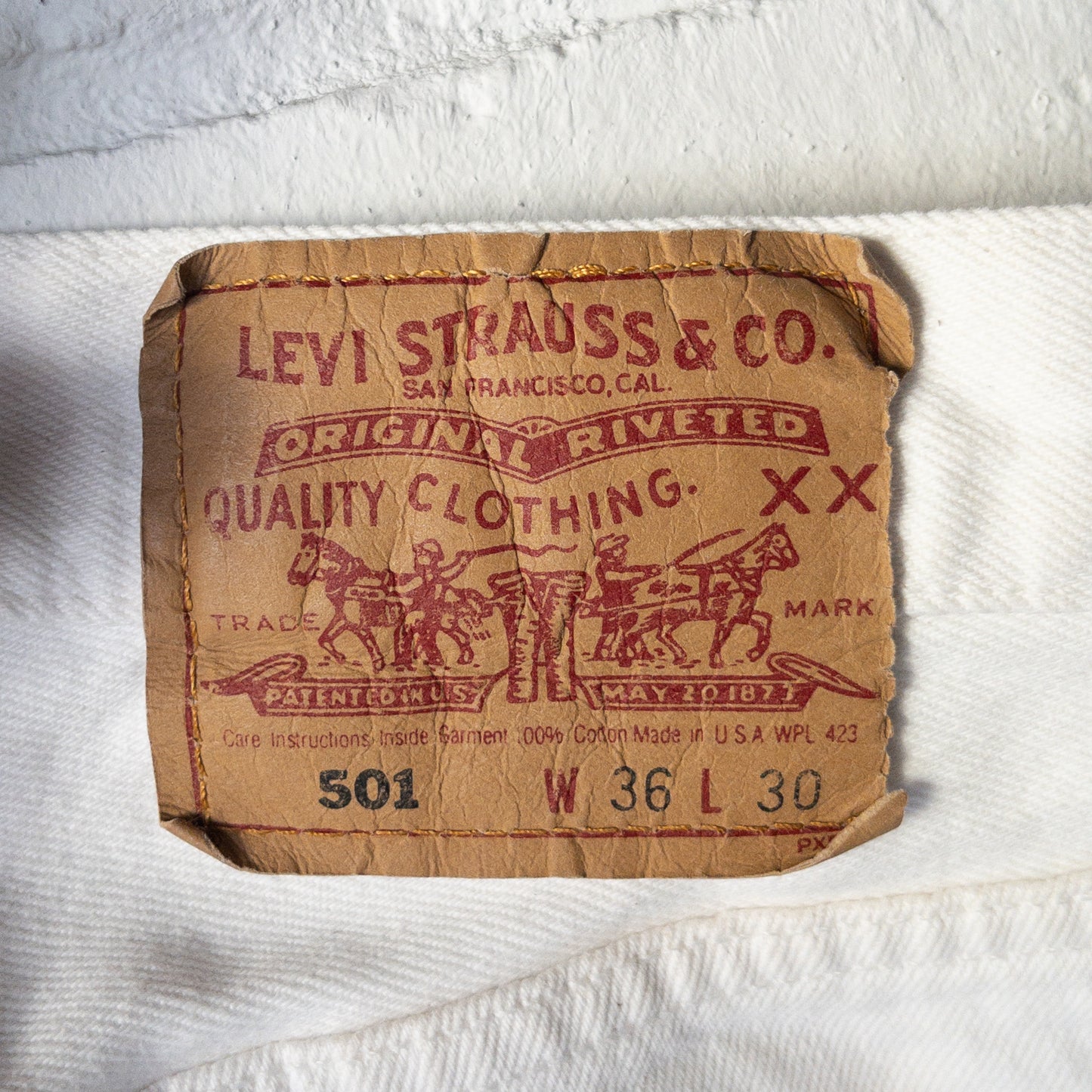 SHANANA MIL GYPSY ”GULF” LEVI'S SHORT PANTS var.2