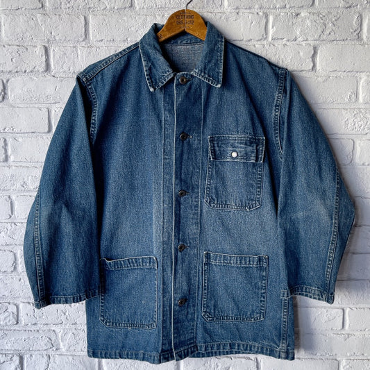 U.S. PRISONER COVERALL DENIM JACKET 1940'S VINTAGE