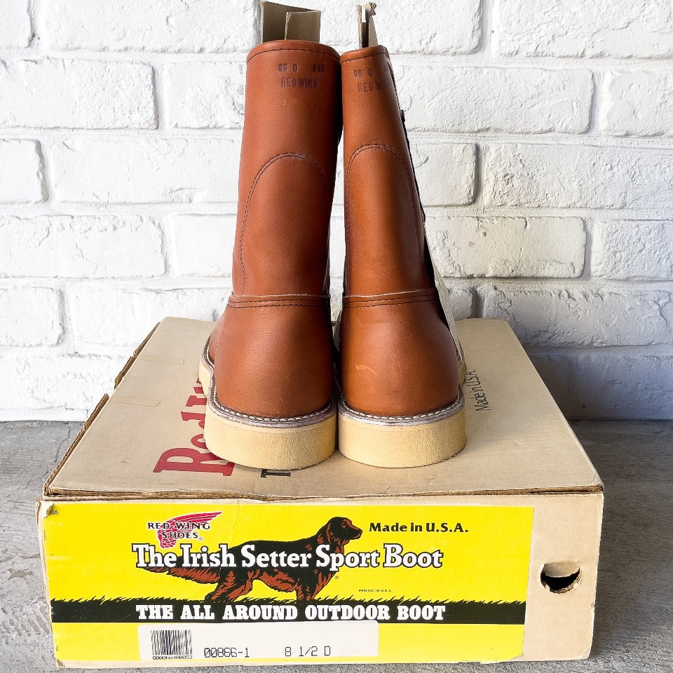 RED WING 866-1 PECOS BOOTS NOS 1980'S DEAD STOCK