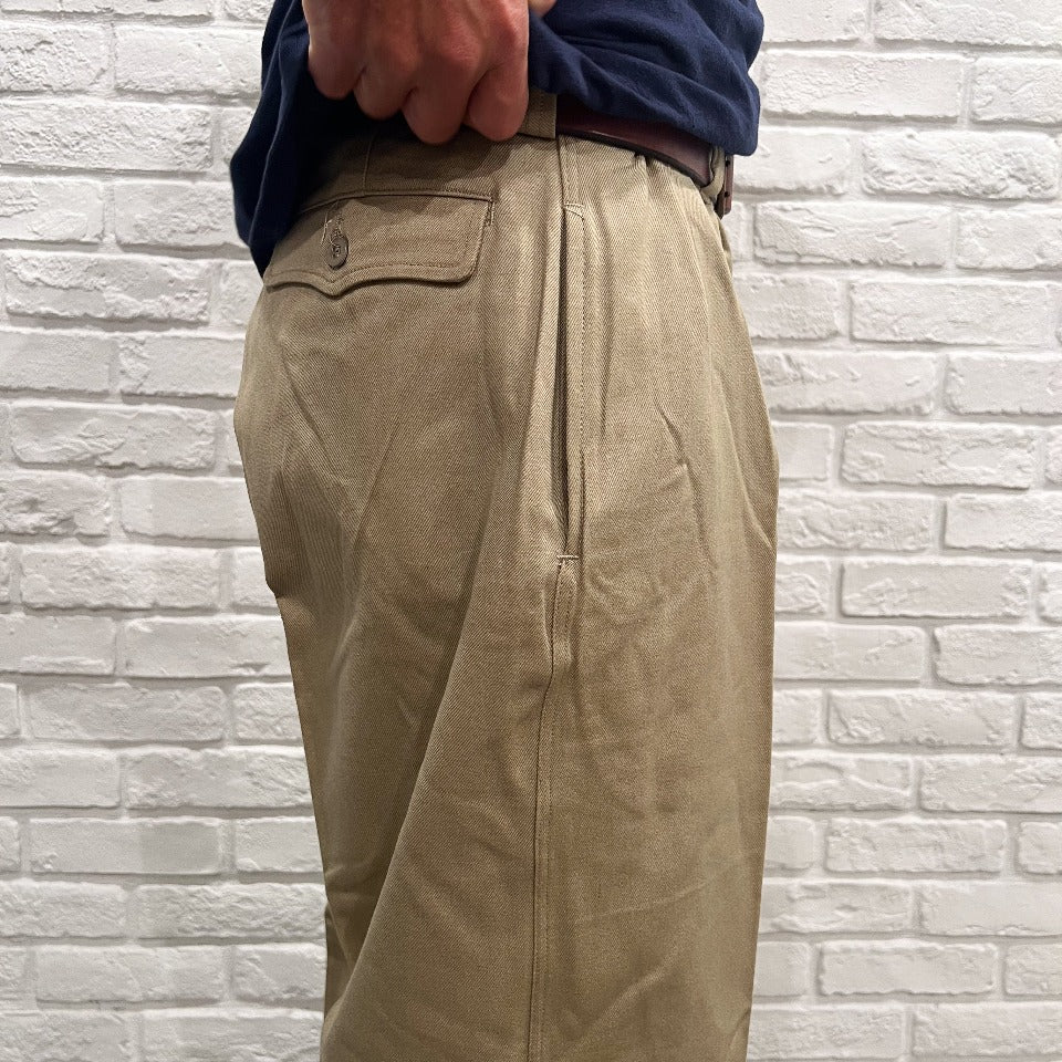 FRENCH ARMY M52 CHINO PANTS 1960'S DEAD STOCK