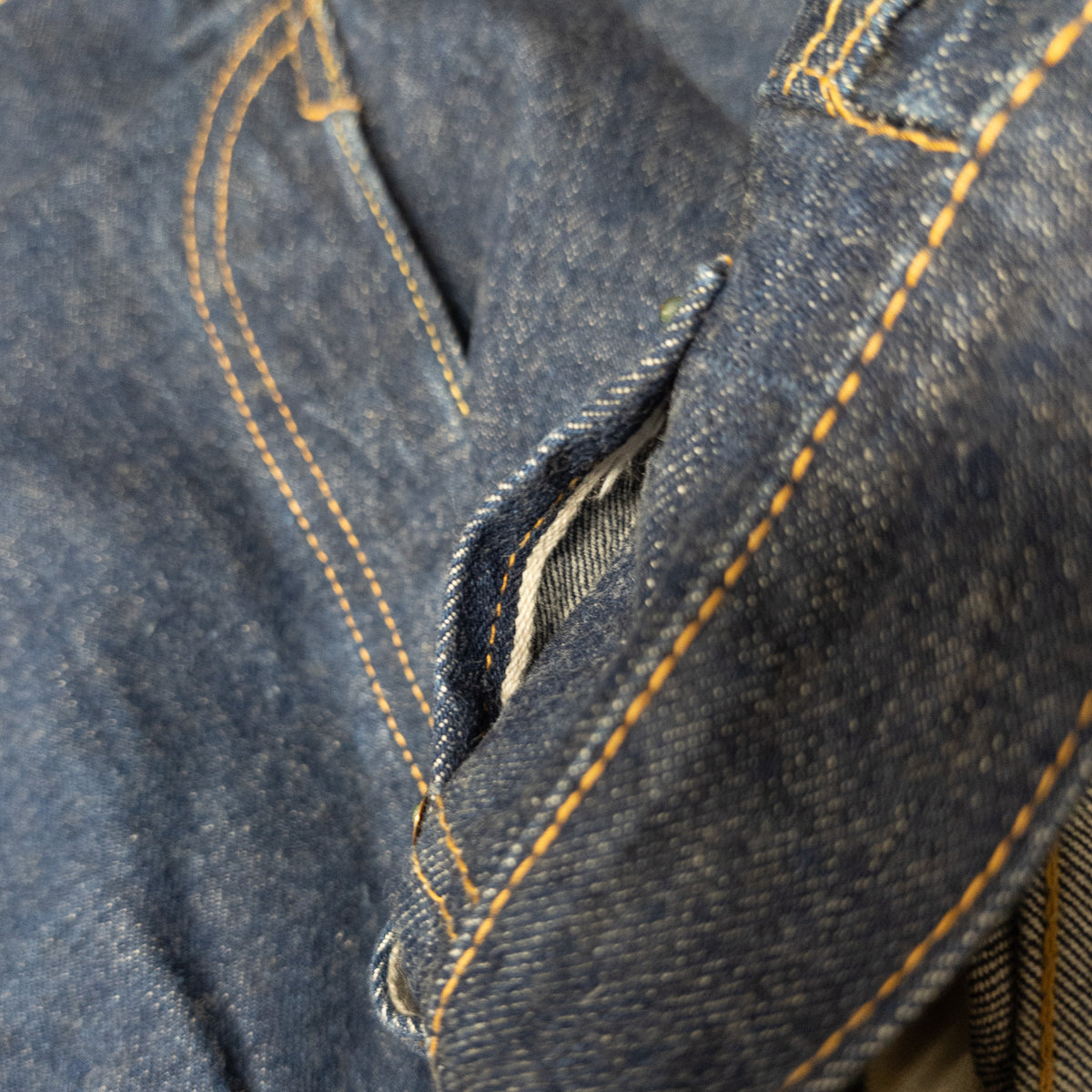 1960's LEVI'S 501 501 BIGE JEANS